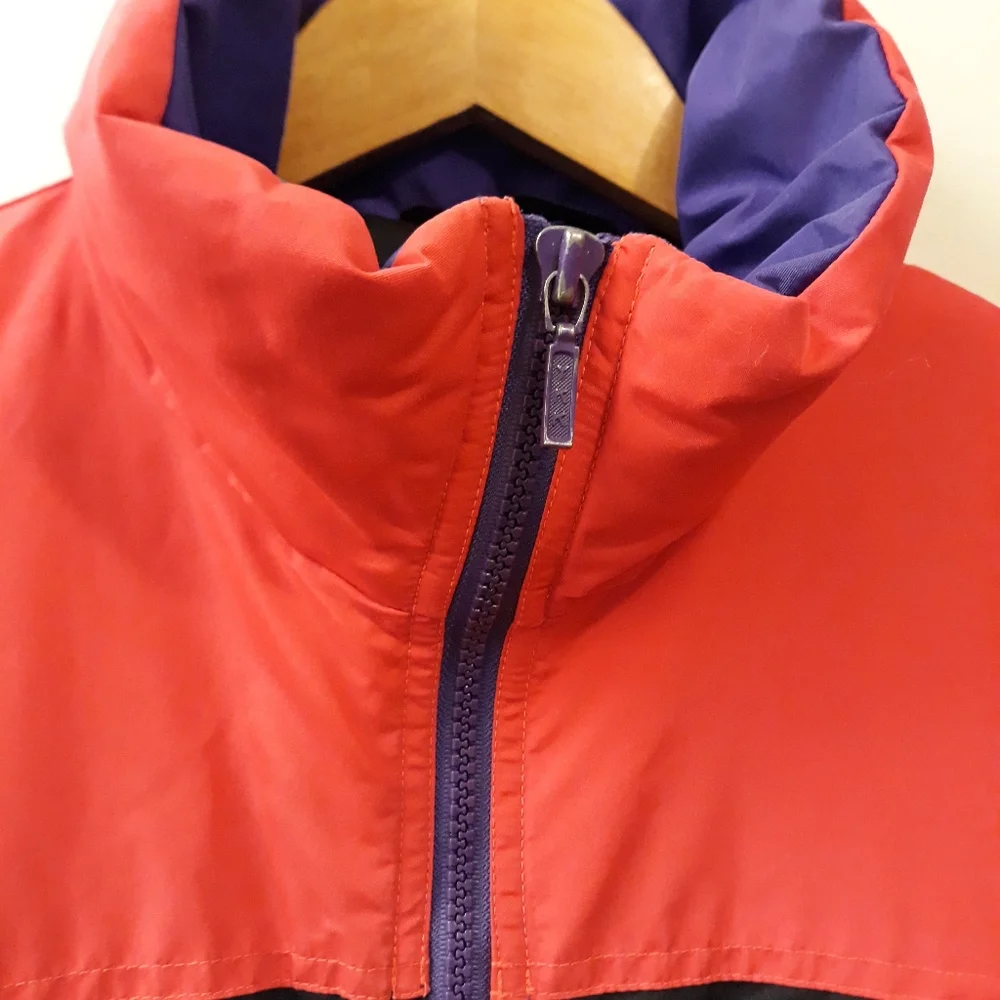 Vintage 80s ProSports Junior Colorblock One Piece Ski Suit Made in USA